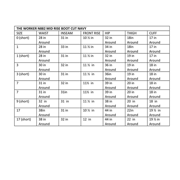 Dickies | The Worker Mid Rise Navy Bootcut Pants - Picture 8 of 8